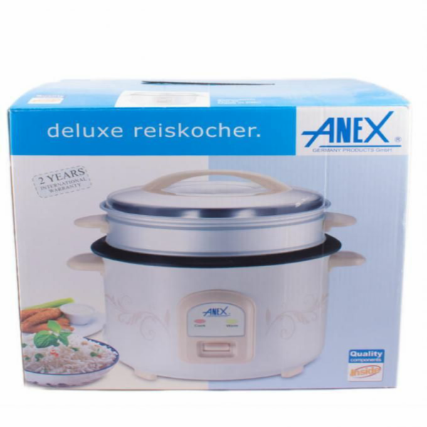 Anex AG 2023 Deluxe Rice Cooker White